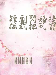 短剧闪婚后亿万总裁把我宠上天