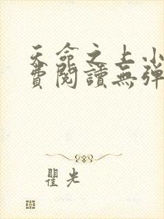 天命之上小说免费阅读无弹窗