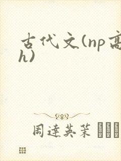 古代文(np高h)