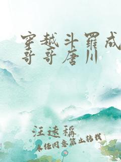 穿越斗罗成唐三哥哥唐川