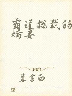 霸道总裁的甜心娇妻