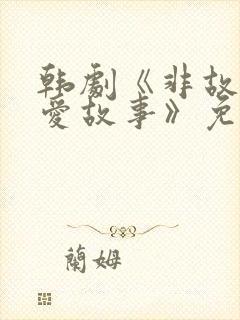 韩剧《非故意恋爱故事》免费观看