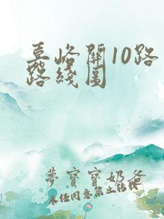 嘉峪关10路车路线图