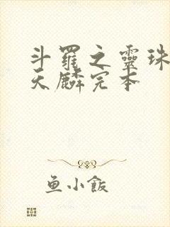 斗罗之灵珠神剑天麟完本