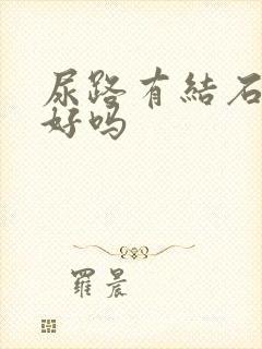 尿路有结石能治好吗