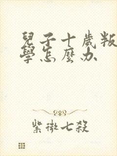 儿子十岁叛逆厌学怎么办