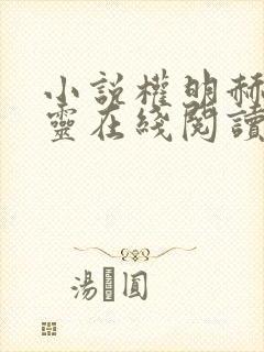 小说权明赫沈毓灵在线阅读