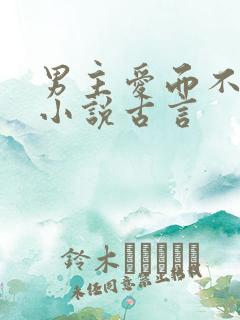 男主爱而不得的小说古言