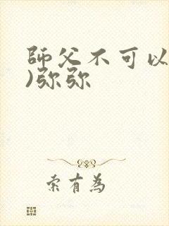 师父不可以(限)弥弥