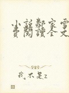 小说邻家雪姨免费阅读全文