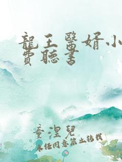 龙王医婿小说免费听书