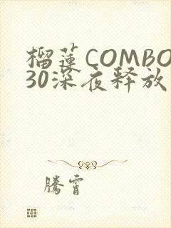 榴莲COMBO30深夜释放自己