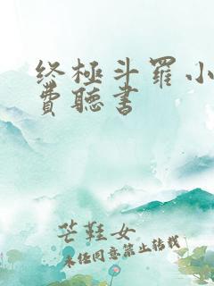 终极斗罗小说免费听书