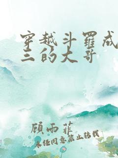 穿越斗罗成了唐三的大哥