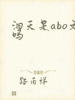 洄天是abo文吗