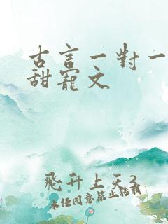 古言一对一完结甜宠文