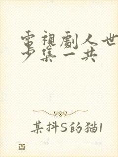 电视剧人世间多少集一共