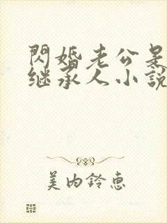 闪婚老公是豪门继承人小说