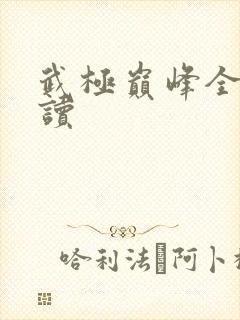 武极巅峰全文阅读