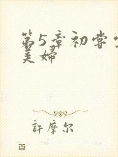 第5章初尝云雨美妇