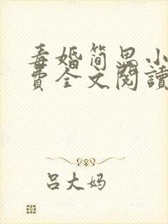 毒婚简思小说免费全文阅读