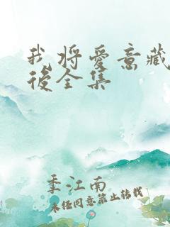我将爱意藏于身后全集