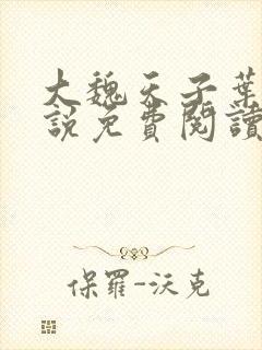 大魏天子叶离小说免费阅读无弹窗