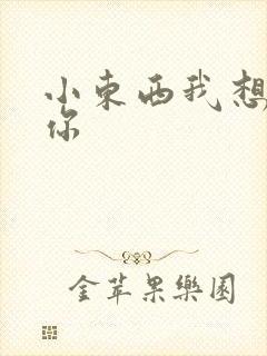 小东西我想弄坏你