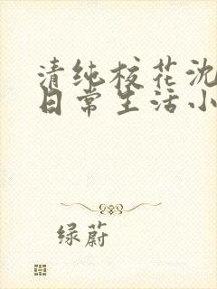清纯校花沈柔的日常生活小说