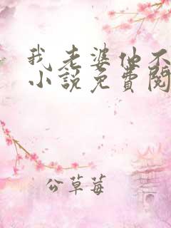 我老婆他不是人小说免费阅读