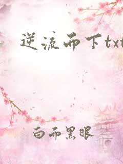 逆流而下txt