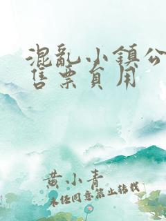 混乱小镇公交车售票员用