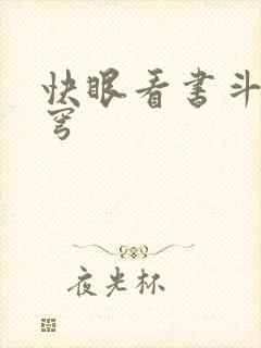 快眼看书斗破苍穹