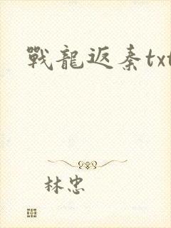 战龙返秦txt