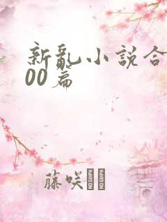 新乱小说合集200篇