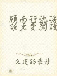 顾南行沈洛棠小说免费阅读最新章节