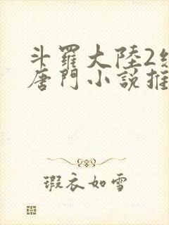 斗罗大陆2绝世唐门小说推荐