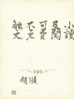 触不可及小说全文免费阅读