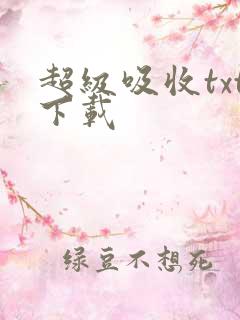 超级吸收txt下载