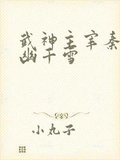 武神主宰秦尘和幽千雪