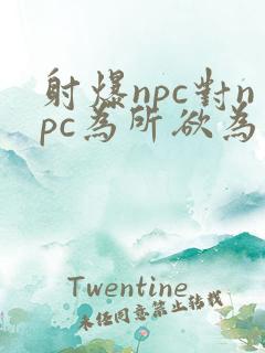 射爆npc对npc为所欲为的世界