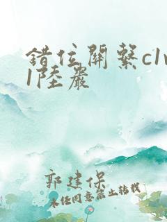 错位关系c1v1陆岩