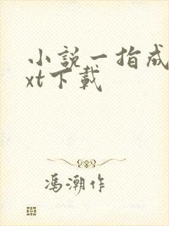 小说一指成仙txt下载