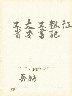 又大又粗征服女省委书记