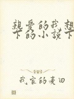 亲爱的我想你我下的小说下载