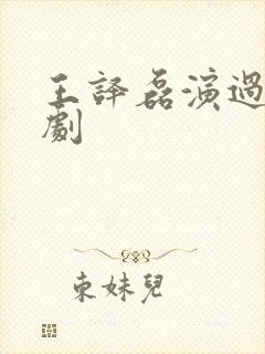 王译磊演过的短剧