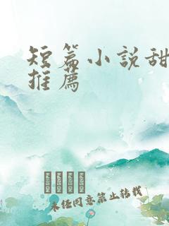 短篇小说甜宠文推荐