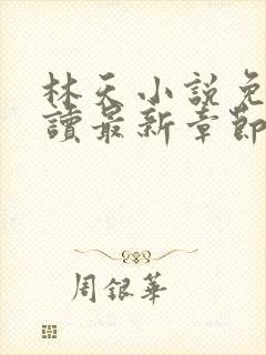 林天小说免费阅读最新章节