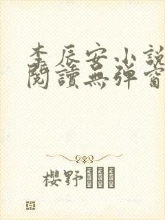 李辰安小说免费阅读无弹窗全文最新章节