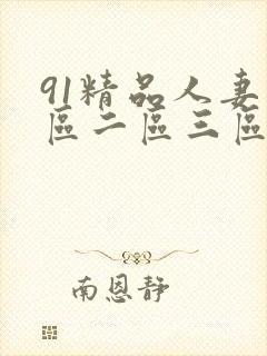 91精品人妻一区二区三区蜜桃成人